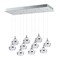 Et2 Swank LED 10-Light Linear Pendant E24599-93PC - alternate 1